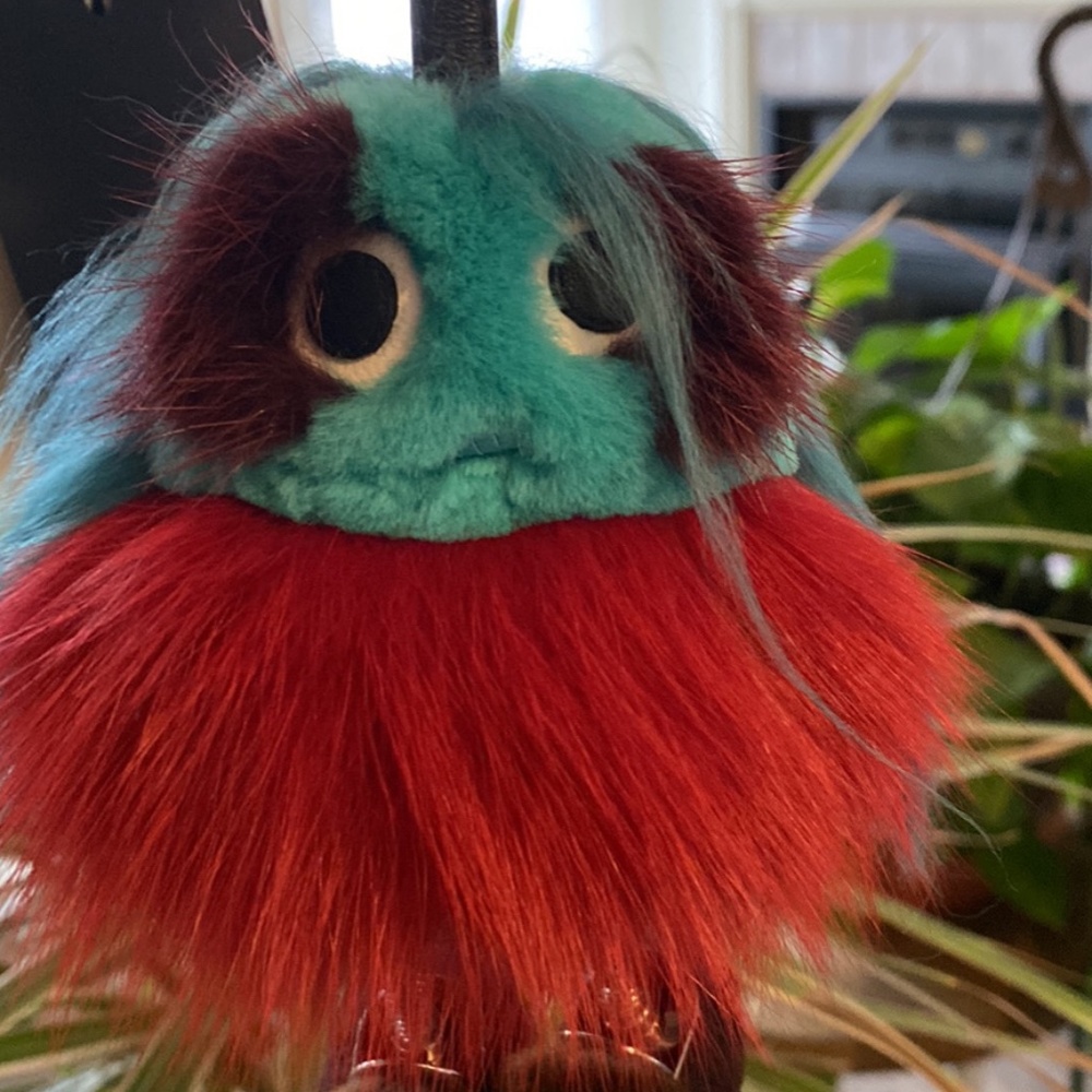 Fendi purse accessory Pom Pom